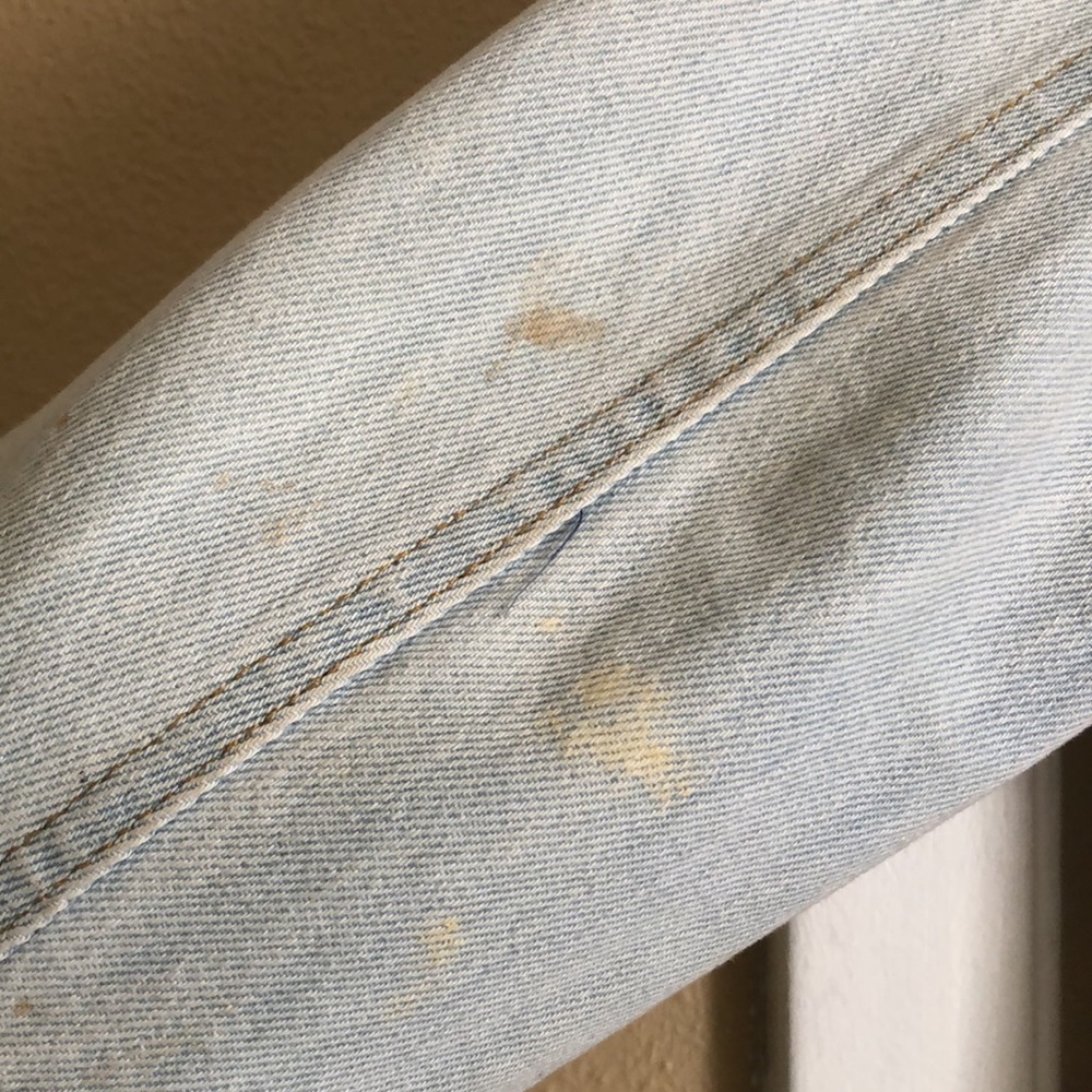 Denim Button Jacket - image 5